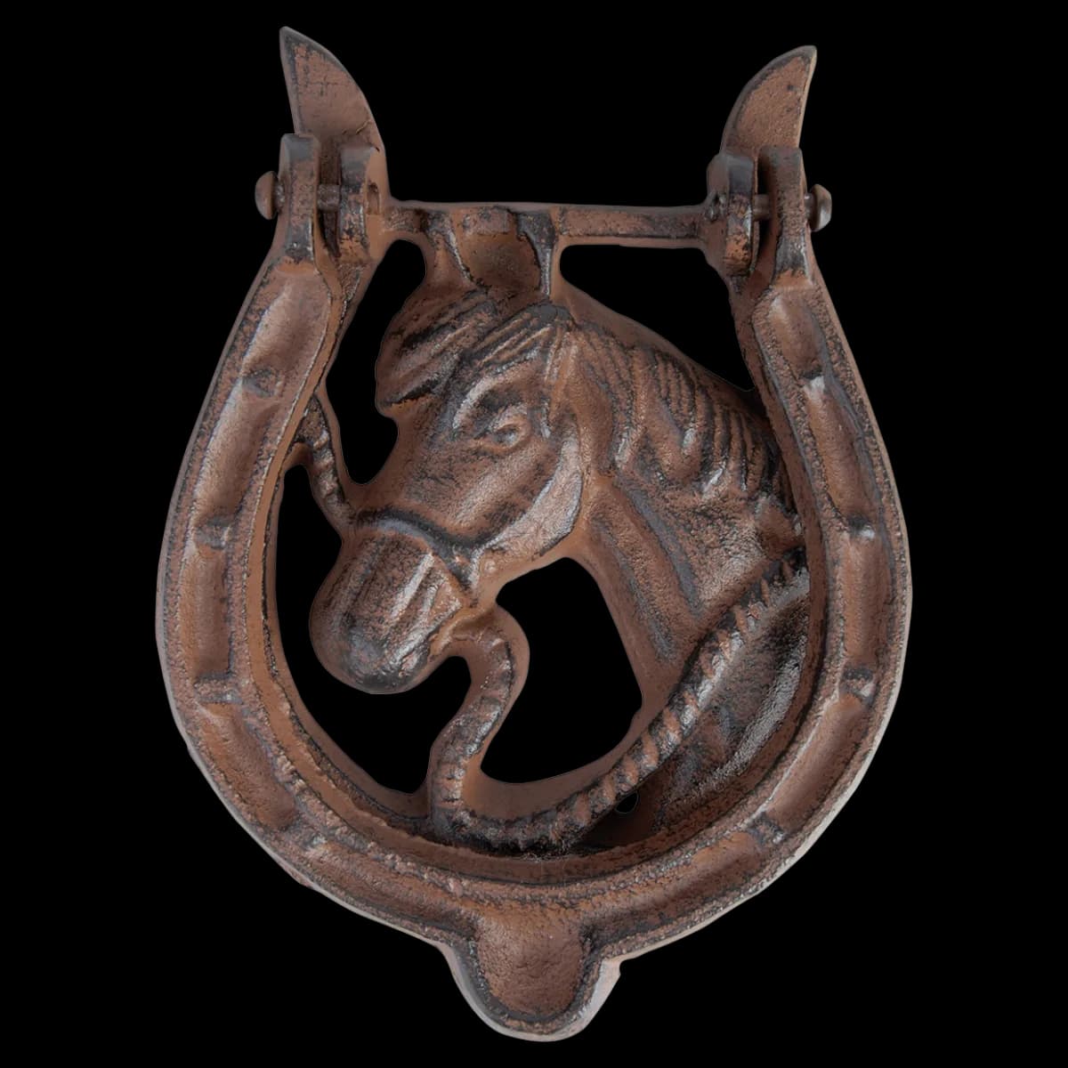 Aldaba de Puerta Herradura Caballo — foto principal