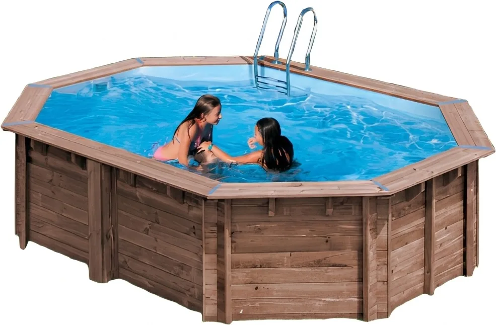 Piscina Sunbay Madera Ovalada 535x335x130 cm — foto principal