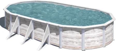 Piscina Finlandia Ovalada 730x375x120 cm — foto principal