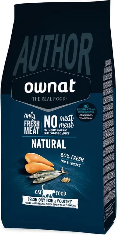 Pienso Gatos Ownat Author Pescado y Ave 3 Kg — foto principal