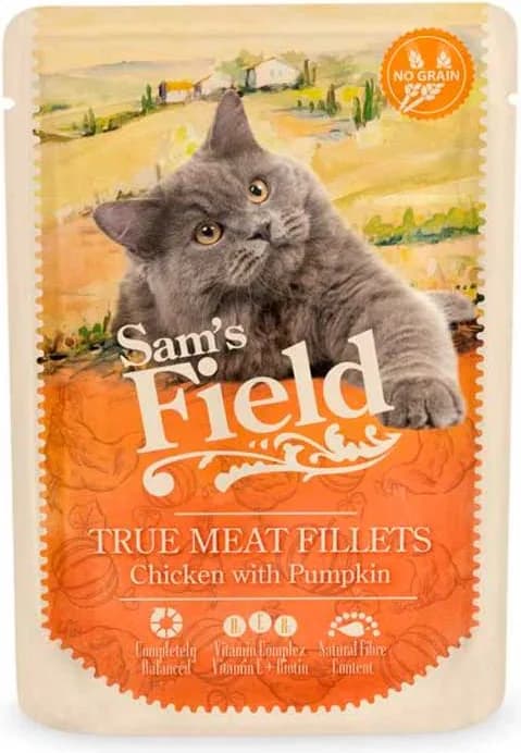 Sam's Field Adult Filetes Pollo y Calabaza Sobre 85 g — foto principal
