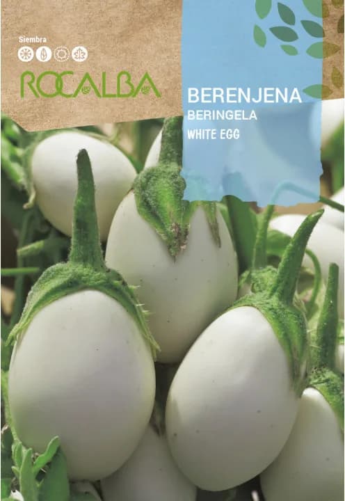 Semilla Berenjena White Egg — foto principal