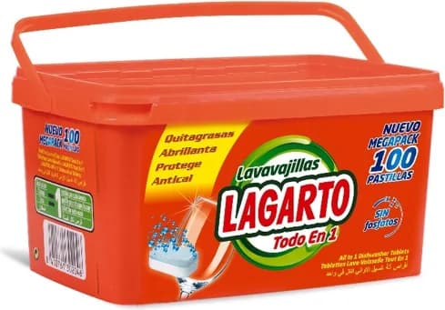 Lavavajillas Maquina 100 Uds Todo En Uno Largarto — foto principal