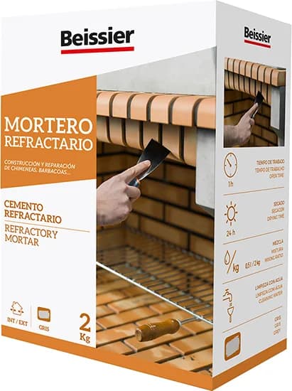 Mortero Refractario 2 Kg — foto principal