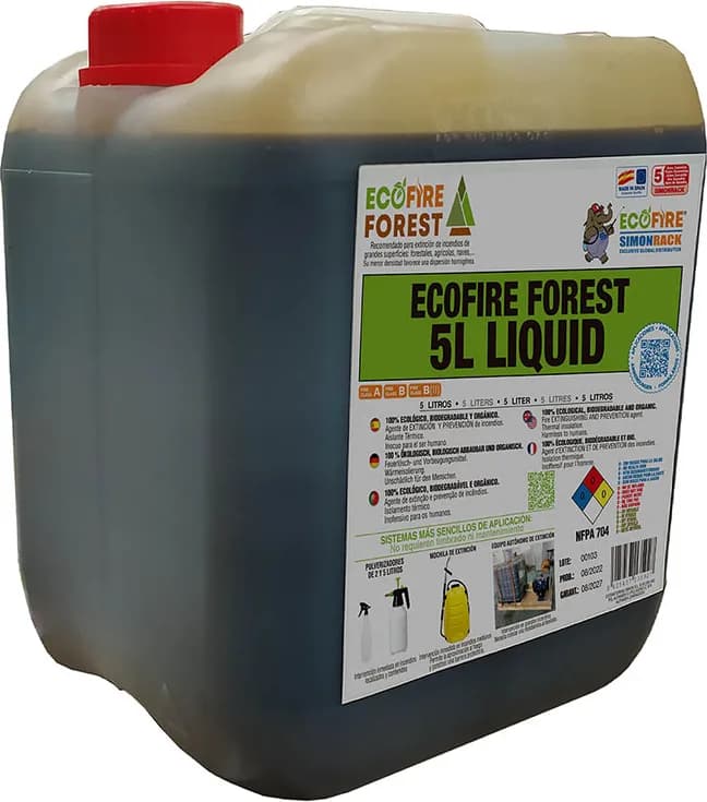 Extintor de Incendios Ecofire Forest 5 Litros — foto principal