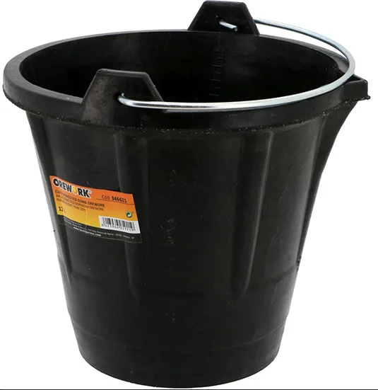 Cubo domestico de goma 12L — foto principal