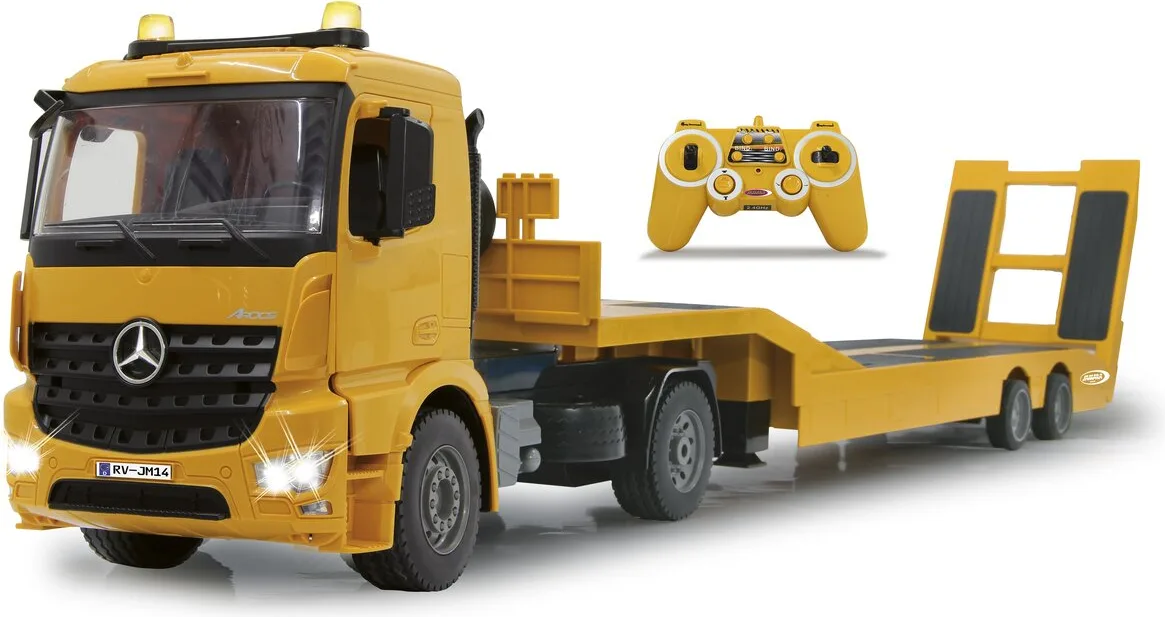 Camion Remolque Teledirigido de Plataforma Mercedes-Benz Arocs 1:20 2,4GHz — foto principal