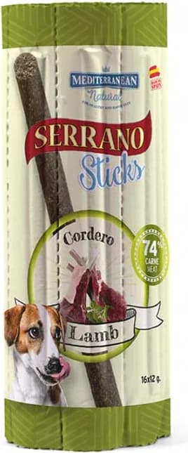 Serrano Sticks Perros 16 ud Cordero — foto principal