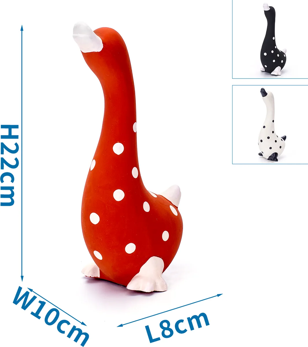 Juguete Latex Cisne para Perro Con Sonido — foto principal