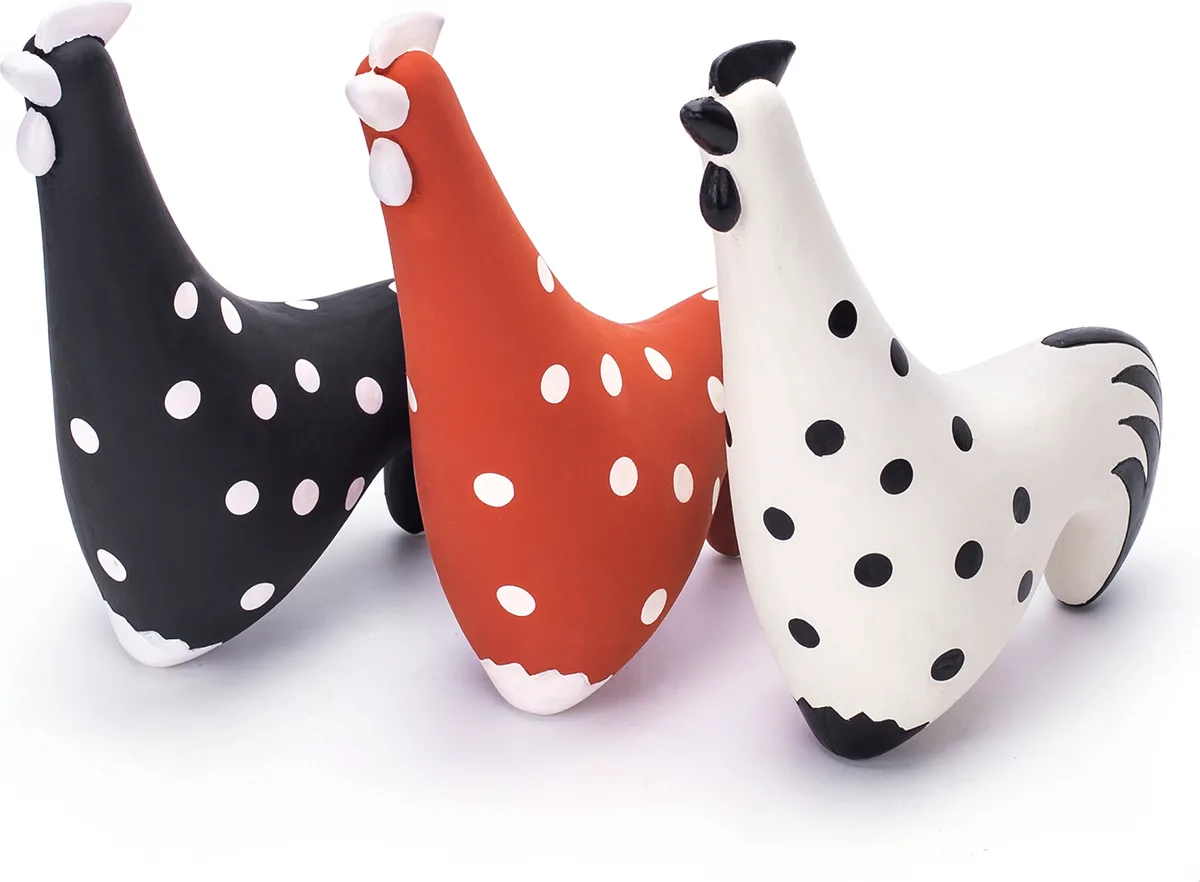 Juguete Latex Gallos para Perro Con Sonido — foto principal