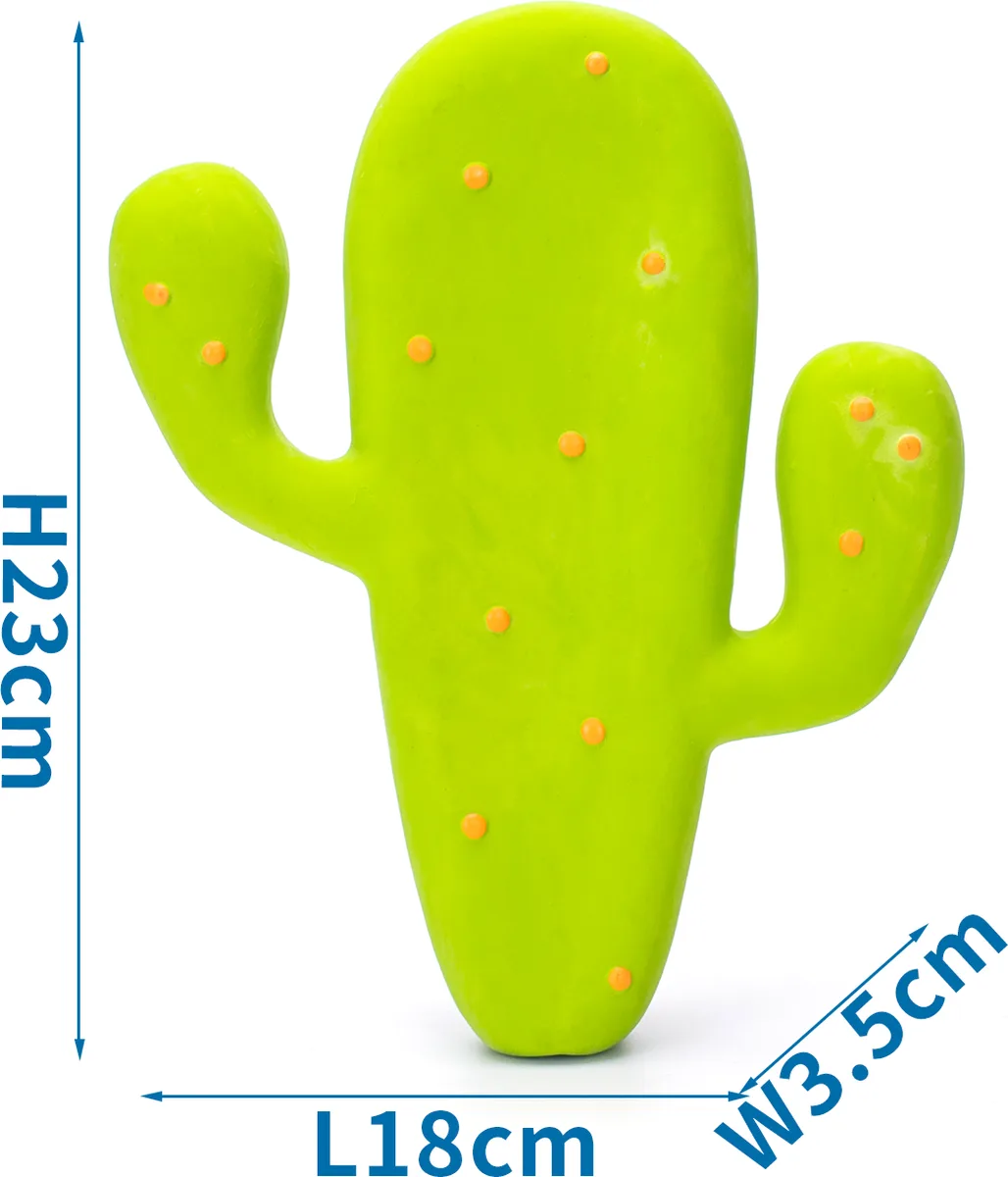 Juguete Latex Cactus para Perro Con Sonido — foto principal