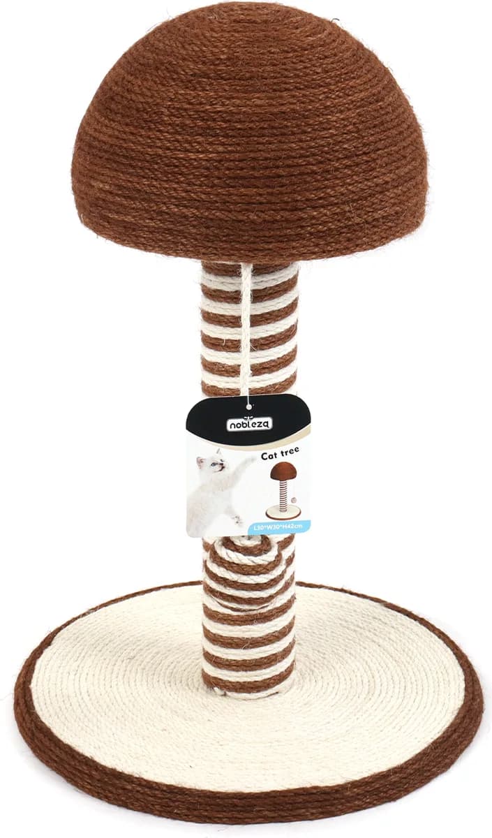 Arbol rascador para gatos con forma de seta — foto principal