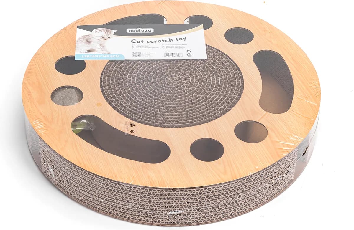 Juguete inteligente rascador para gatos 2 en 1 — foto principal