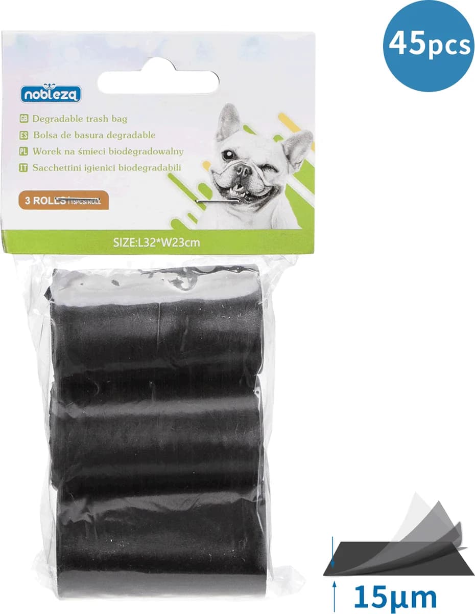 Pack de 3 bolsas de Basura Excrementos Perros — foto principal