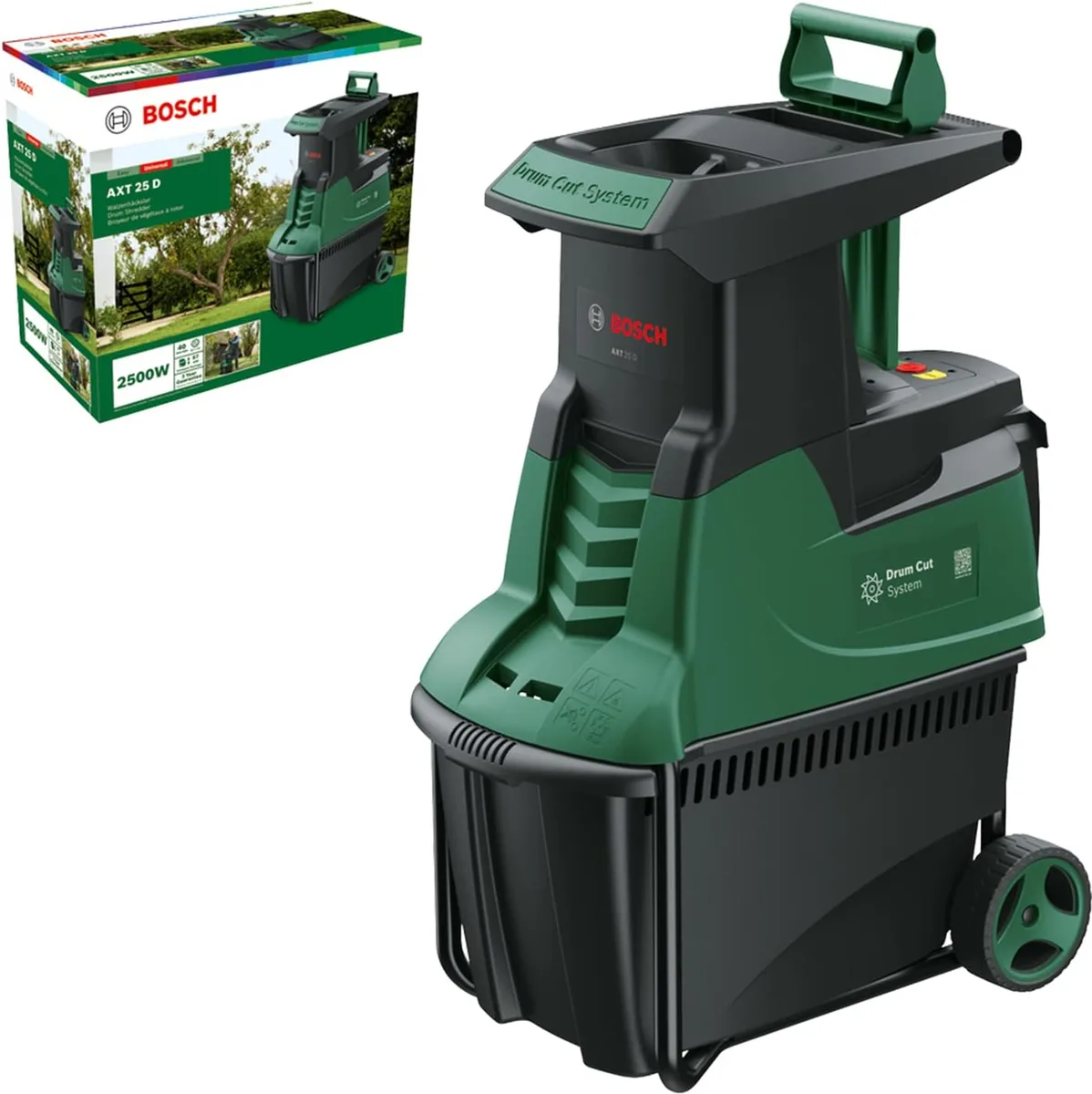 Biotrituradora electrica Bosch Axt 25 D — foto principal