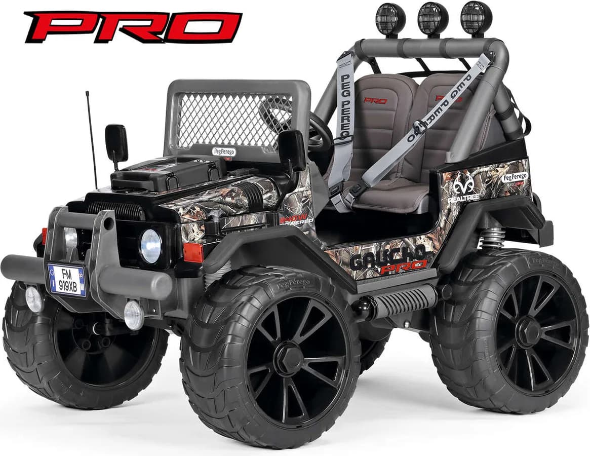 Jeep Electrico Gaucho Pro Real Tree — foto principal