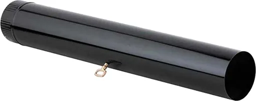 Tubo Estufa Vitrificado con Llave 110mm 1 Metro — foto principal