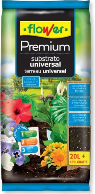 Sustrato Universal Premium Flower 20 litros + 20% Gratis — foto principal