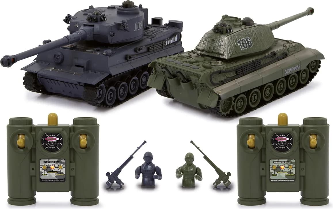 Kit Tanques Teledirigidos Tiger Battle Set 1:28 2,4GHz — foto principal