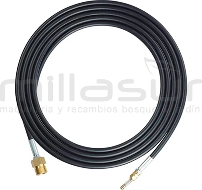 Manguera Desatascador 15M Hidrolimpiadora HG 3000 — foto principal