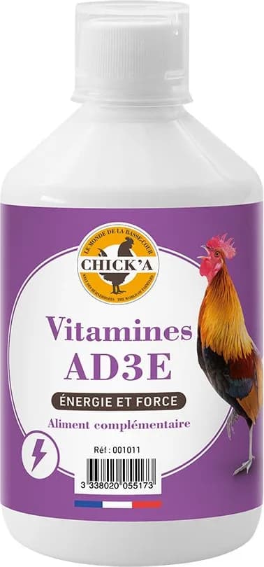 Complemento Alimenticio Aves de Corral AD3E 500 Ml — foto principal