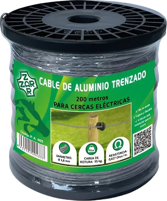 Cable de Aluminio Trenzado 1,8 mm 200 Metros — foto principal