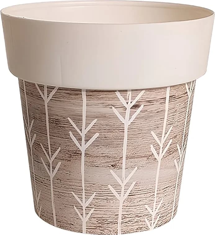 Maceta Melisa Redonda Iml Natural Ø 20 cm — foto principal