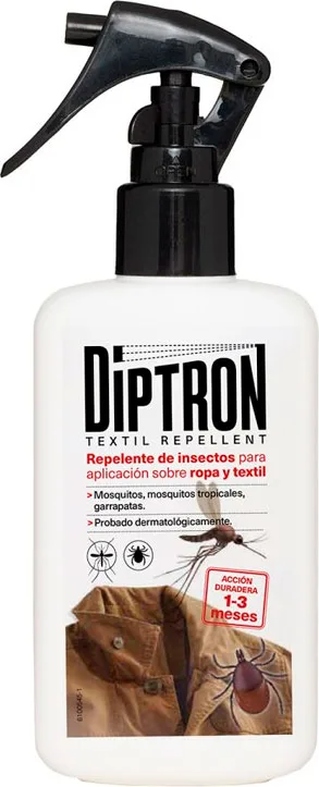 Diptron Repelente Textil De Insectos Para Ropa Y Tejidos 100 ml — foto principal