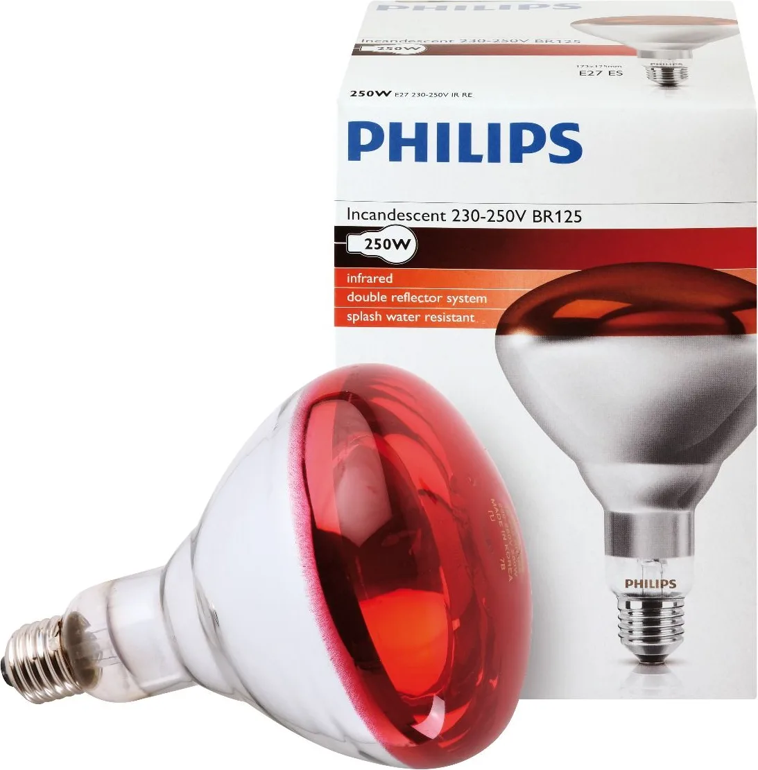 Bombilla Infrarrojos Philips 250 W — foto principal