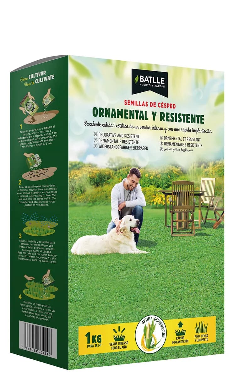 Semilla Cesped Ornamental y Resistente 1 kg — foto principal