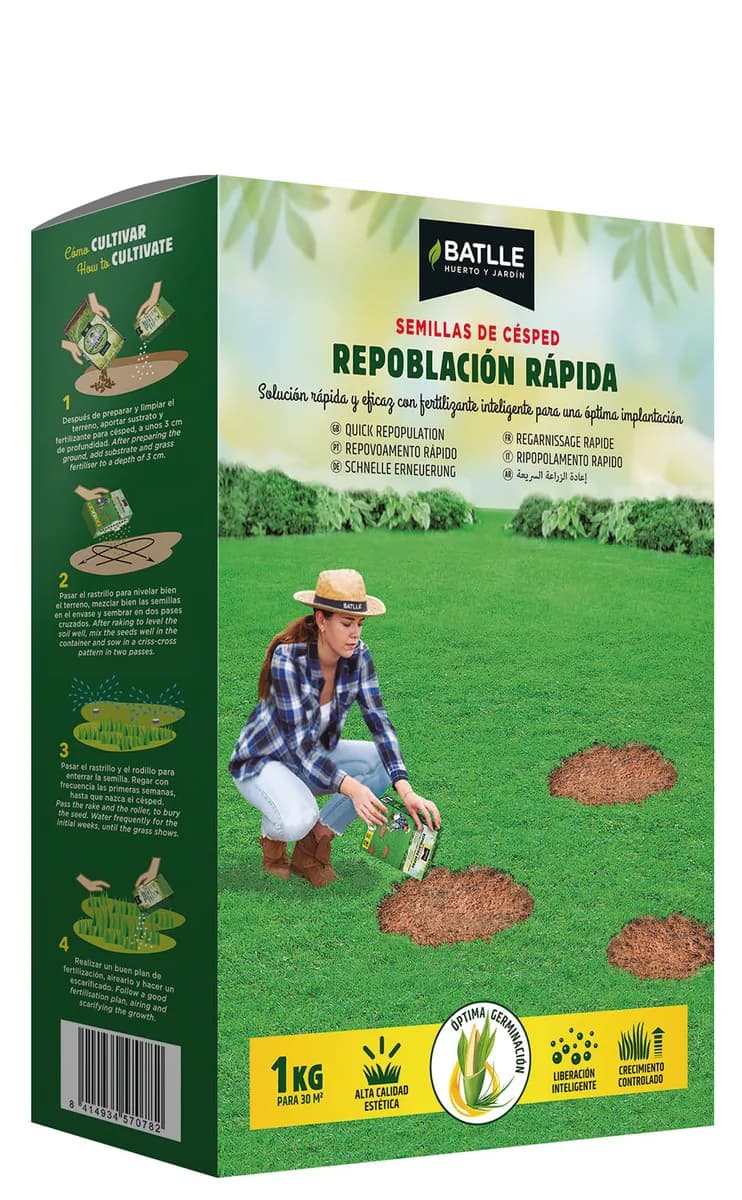 Semilla Cesped Repoblacion Rapida 5 Kg — foto principal