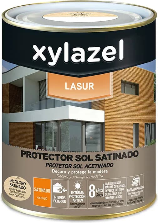 Xylazel Lasur Satinado Nogal 750 ml — foto principal