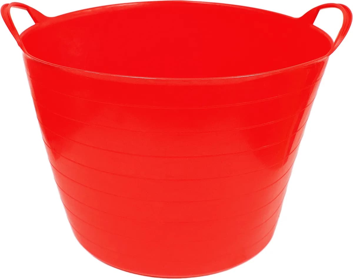 Cesto Vendimia / Capazo Plastico 42l Rojo — foto principal