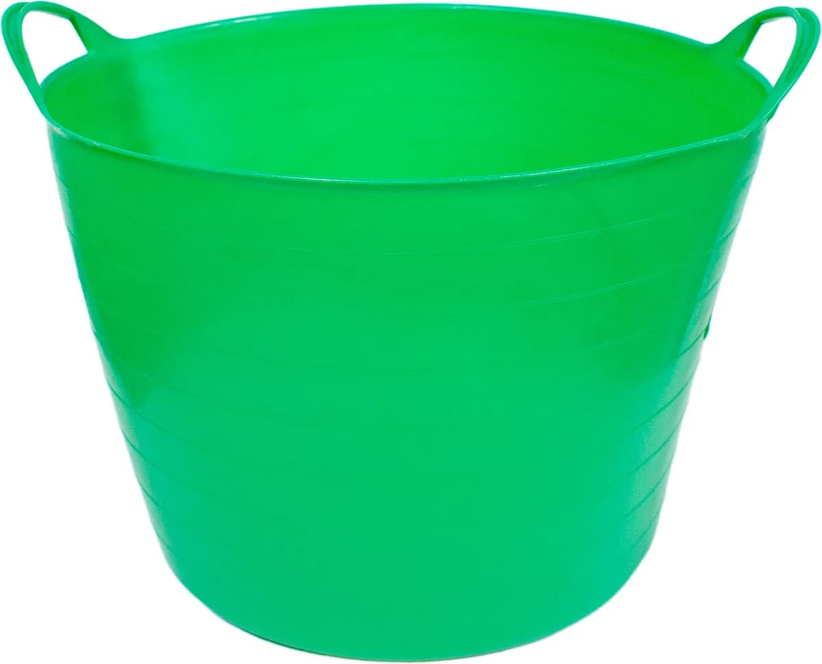 Cesto Vendimia / Capazo Plastico 42l Verde — foto principal