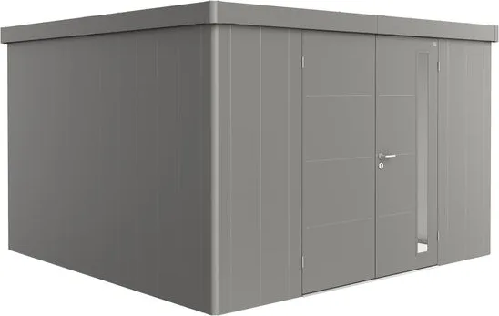 Caseta Neo 348 x 348 x 222 Gris Cuarzo Doble Puerta — foto principal