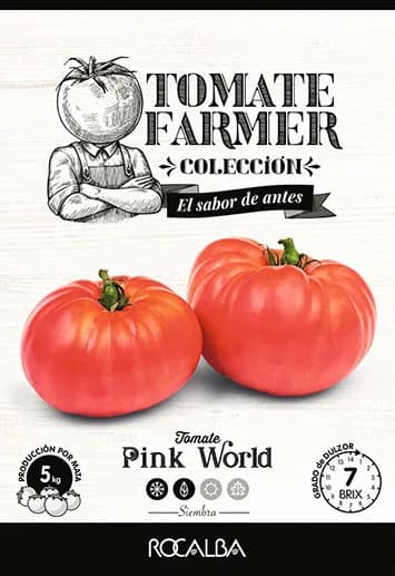 Semilla Tomate Farmer Pink World — foto principal