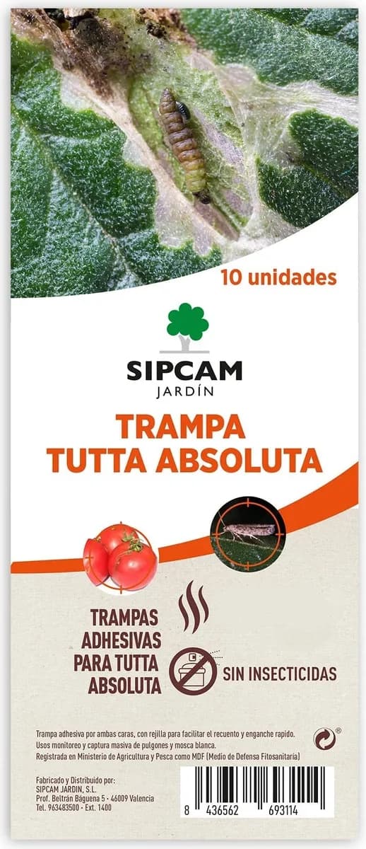 Trampa Adhesiva Tuta Absoluta Tomate 10 Unidades — foto principal