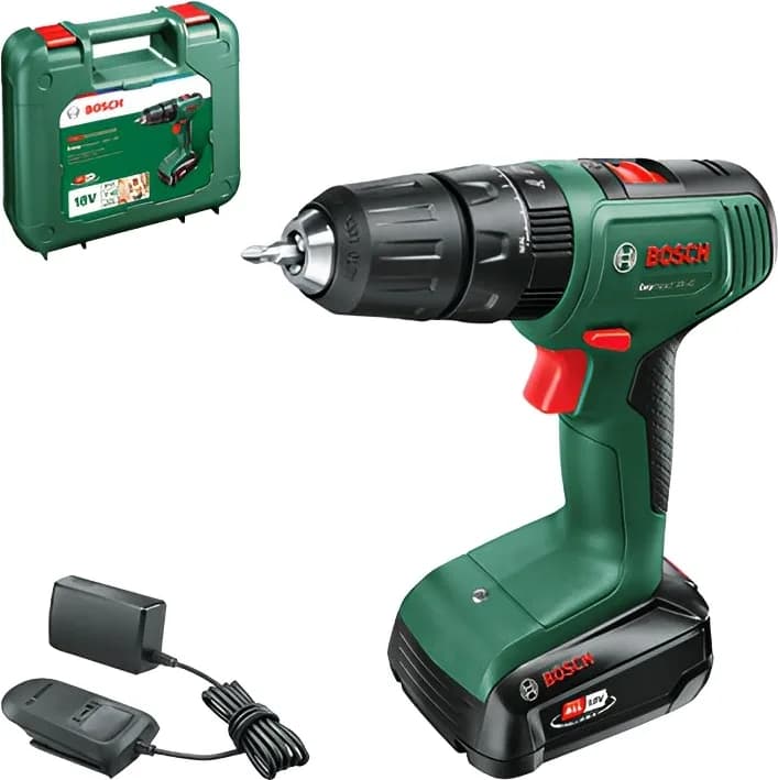 Taladro Bosch Easyimpact 18V-40 con Bateria 2.0 Ah y Cargador — foto principal
