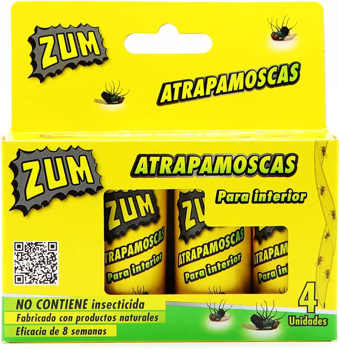 Zum Tiras Atrapamoscas 4 Rollos — foto principal