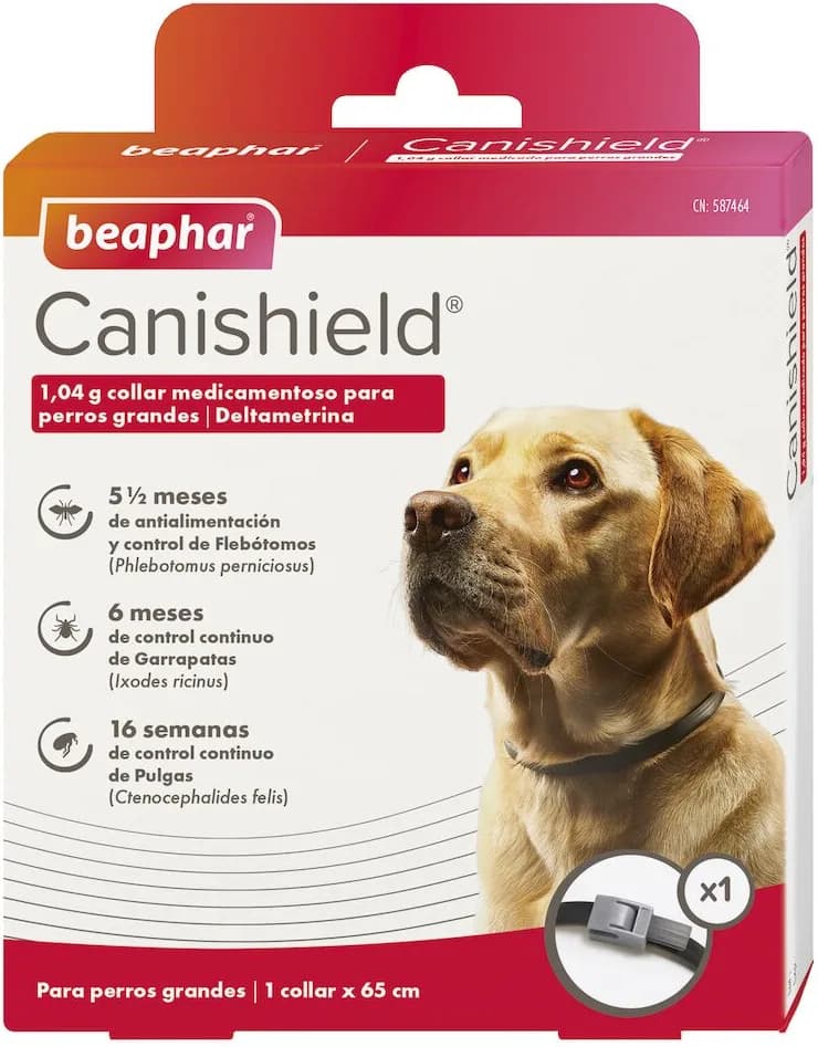 Beaphar Canishield Collar Antiparasitario Perro Grande - 65cm — foto principal