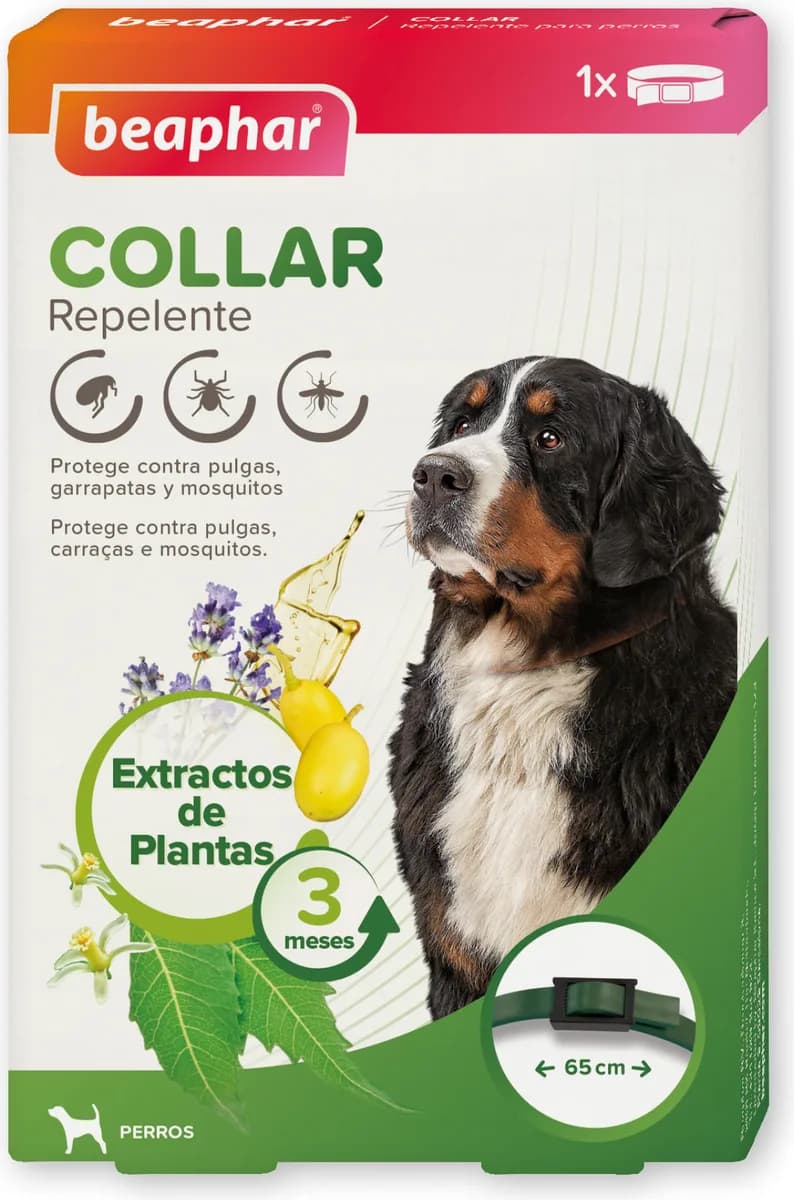 Beaphar Collar Repelente Parasitos Perro - 65 cm — foto principal