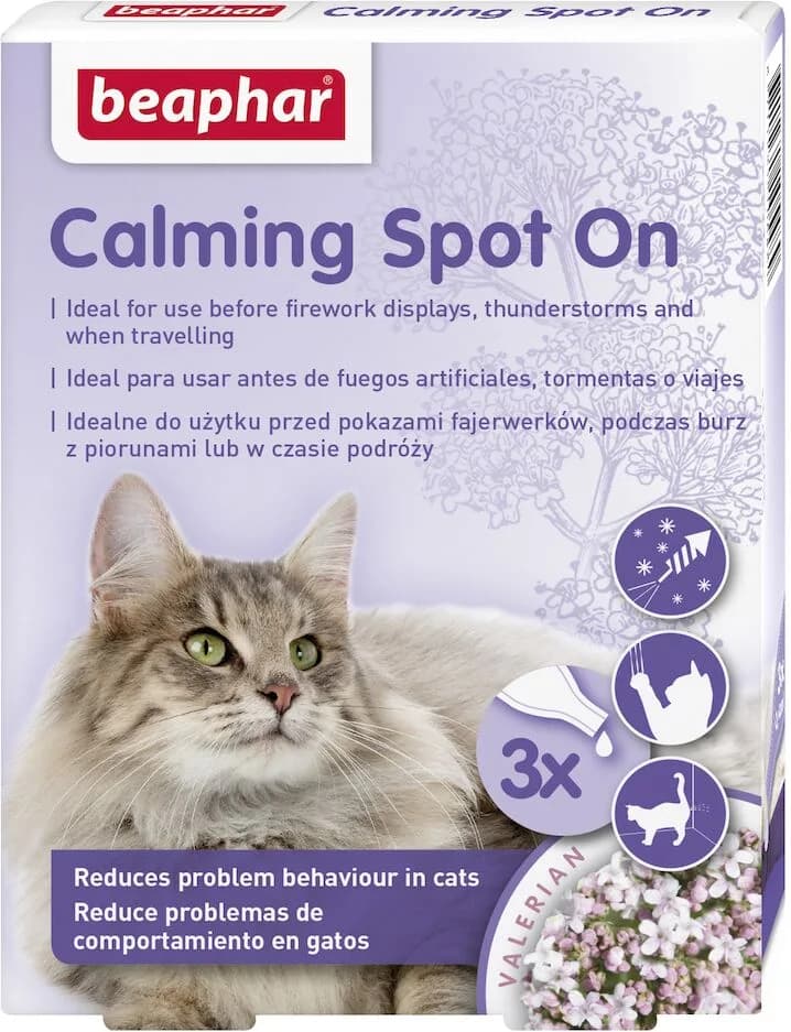 Beaphar Calming Spot On Pipetas Calmantes Gatos 3x0,4ml — foto principal