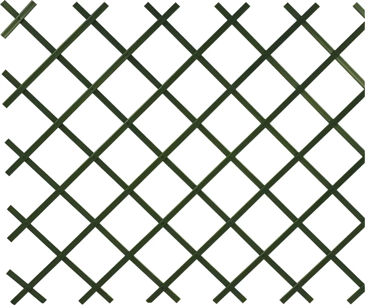 Celosia Extensible PVC Verde 1 x 4 Metros — foto principal