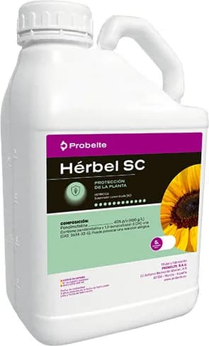 Herbicida Selectivo Profesional Pendimentalina Herbel 1 Litro — foto principal
