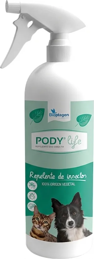 Spray Pody Life Repelente Insectos para Mascotas 1l — foto principal