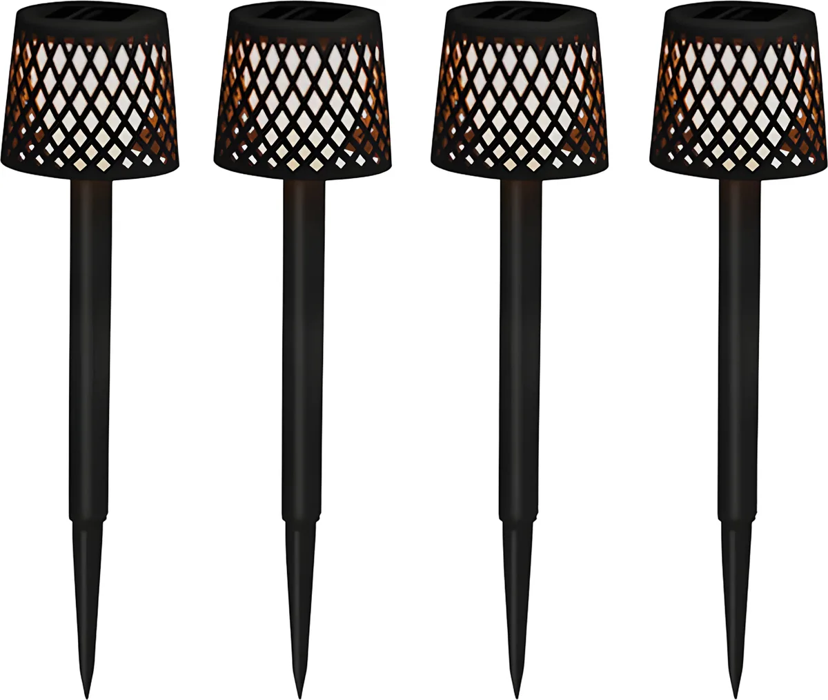 Aplique Solar Jardin Negro 4 uds — foto principal