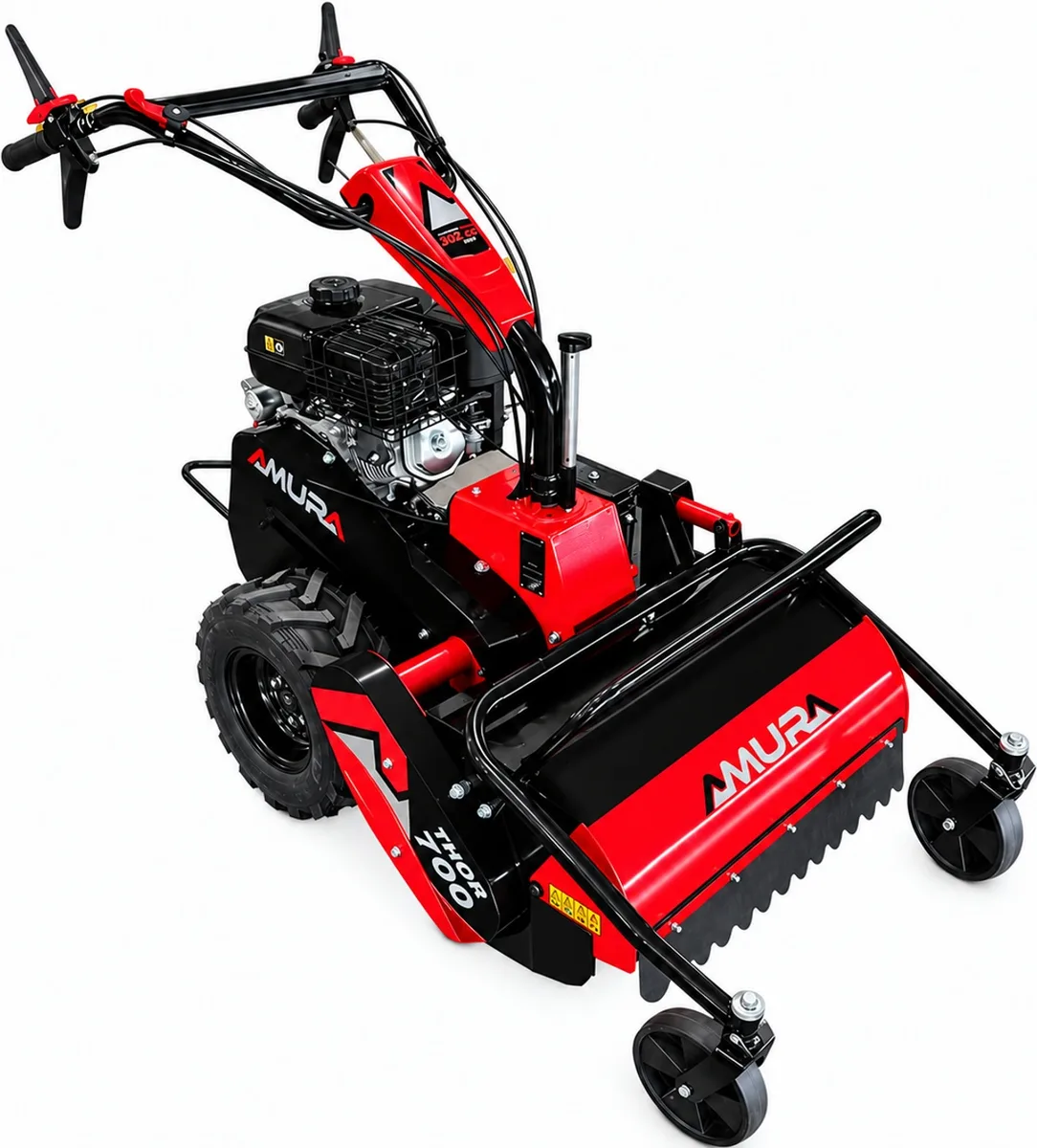 Desbrozadora de martillos Amura Thor 700 · 302 cc · 69 cm · arranque eléctrico — foto principal