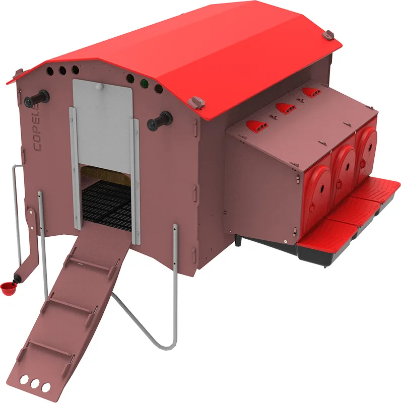 Gallinero Movil Red Roof Grande 75x120 L — foto principal