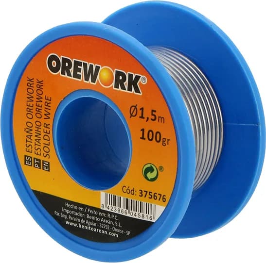 Estaño Orework 1.5mm 250gr SN33% — foto principal