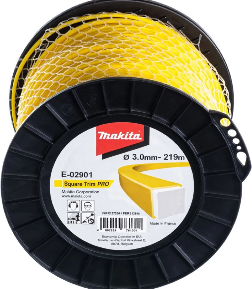 Hilo desbrozadora Makita Nylon 3mm x 219m — foto principal